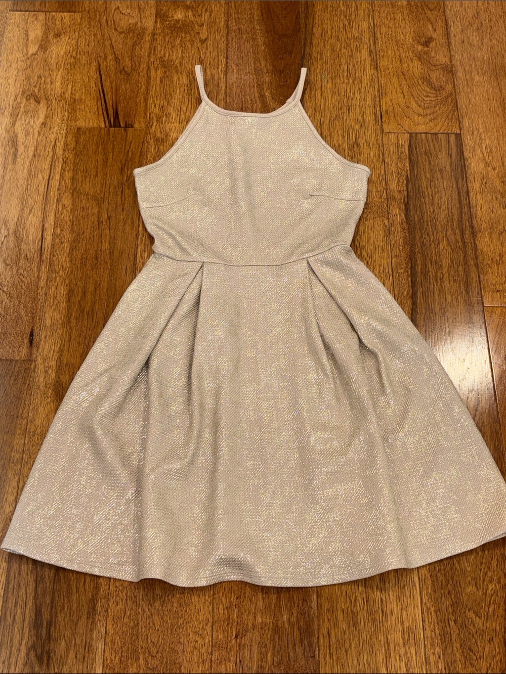 Soprano Shimmery Gold Dress